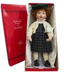 Vintage "Molly" A Little Irish Lass - Collectible Porcelein Doll
